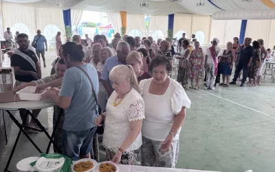 Domingo Rociero disfrutado por numerosos vecinos de la Estación