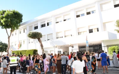 Normalidad en el inicio del curso escolar en San Roque
