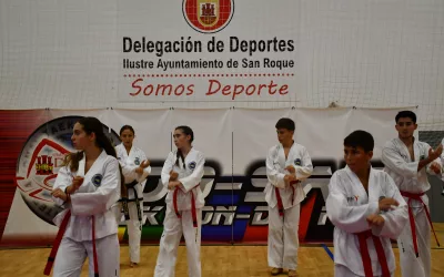 Los doce sanroqueños que se presentaron al examen de Taekwon-Do ITF superan la prueba