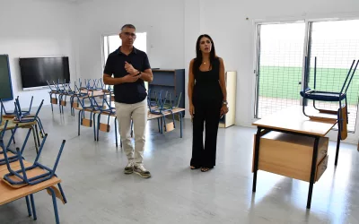 Todo a punto para la “vuelta al cole” en el CEIP San Bernardo