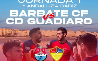 El CD Guadiaro viaja a Barbate para su primer encuentro liguero de la presente temporada