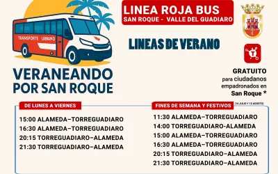 Este domingo finaliza el servicio de autobuses de verano