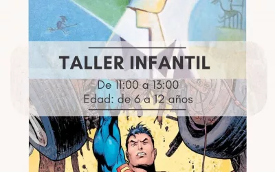 Este fin de semana, talleres infantiles de Caricaturas y de Máscaras de Superhéroes