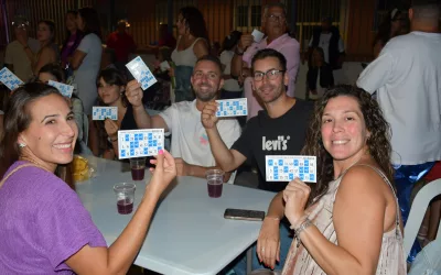 Gran asistencia al Loco Bingo de Campamento