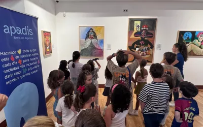 Diversión y creatividad, en el Taller de Caricaturas inspirado en Vázquez de Sola