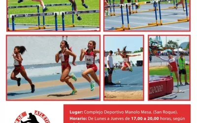 Este lunes comienza la temporada de la escuela municipal de atletismo