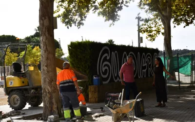 Visita a las obras en la Avenida Ciro Gil