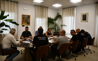 Reunión técnica de seguridad con motivo del XI Triatlón
