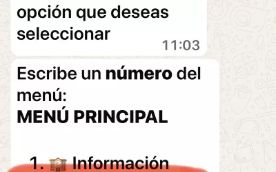 El servicio municipal de WhatsApp y Telegram, clave para reportar incidencias