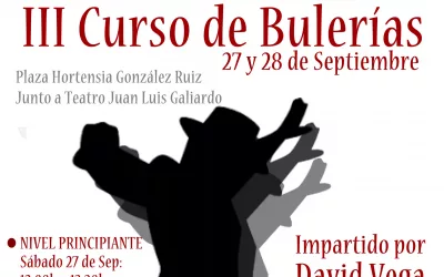 III Curso de Bulerías, organizado por Fandango de Punta y Tacón