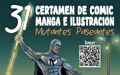 Abierto el plazo para participar en el 31 Certamen de Cómic “Mutantes Paseantes”