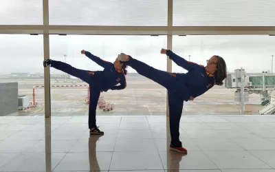 Comienza la competición mundial de Taekwondo para los sanroqueños en Italia