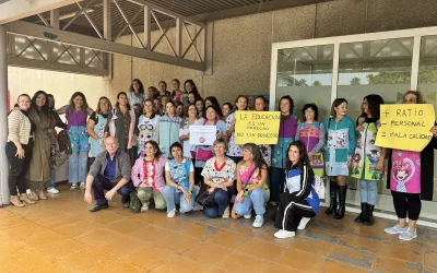 Las EI siguen expresándose en contra del incremento de la ratio de alumnos por clase