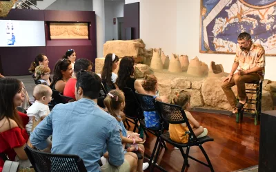 Diego Magdaleno acerca en el Museo Carteia varios “Mitos Mediterráneos” a un público familiar