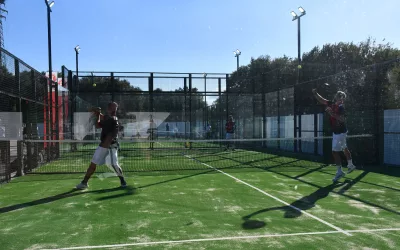 Puesta en marcha del servicio de alquiler de las nuevas pistas de pádel de Taraguilla