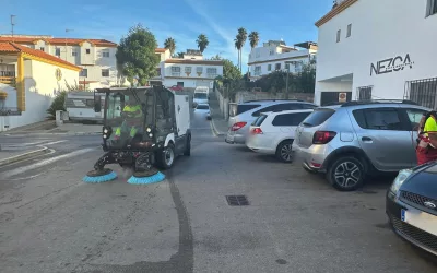 Limpieza integral por la zona circundante a Los Olivillos, en San Roque casco