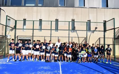 Nuevo curso de la Escuela Deportiva Gaviota y renovación de las pistas de pádel
