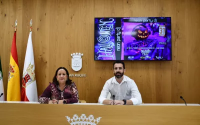 Los jóvenes sanroqueños tendrán su Halloween con la Neon Party