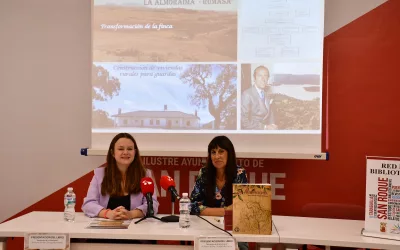 María del Mar Ortega presentó su magnífico trabajo de investigación sobre La Almoraima