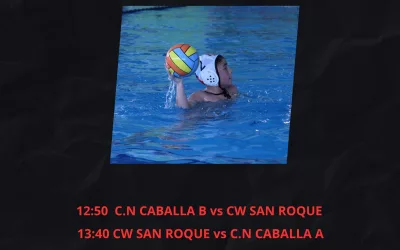 El equipo Alevín Mixto del CW San Roque comienza este sábado la liga en Ceuta