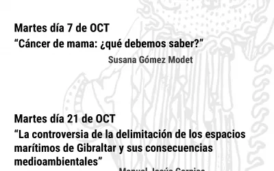 Actividades de octubre organizadas por Amigos de la Biblioteca