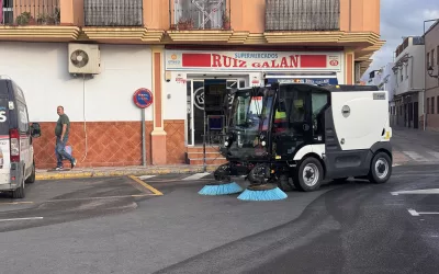 Limpieza especial en Estación de San Roque