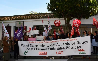 Sindicatos y comunidad educativa se vuelven a movilizar contra el aumento de ratios en las escuelas infantiles
