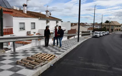 Casi finalizadas las obras en la Avenida Conchudo