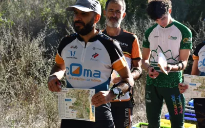 Éxito de participación en la prueba de orientación celebrada en el Pinar del Rey