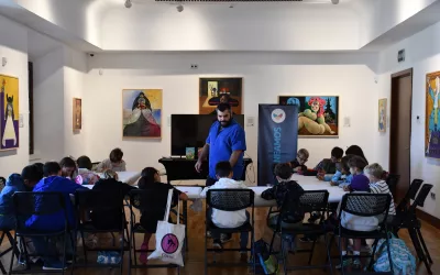 Una veintena de participantes en el curso intensivo de dibujo y cómic
