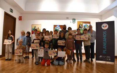 Mucha creatividad e imaginación para cerrar el taller “El dibujo a través del cómic”