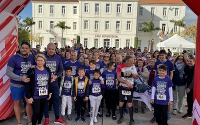 Medio millar de personas participaron en la VI Carrera Popular “San Roque corre contra la violencia de género”