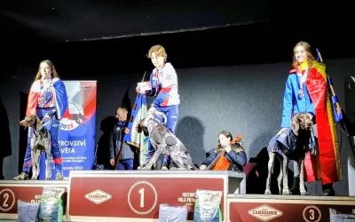 La sanroqueña Paula Rebollo, tercera del Mundo en la modalidad patín un perro