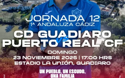 El CD Guadiaro recibirá al Puerto Real CF y peleará por una victoria
