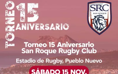El San Roque Club Rugby conmemora con un torneo especial su 15 aniversario