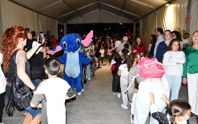 Alta participación en las actividades infantiles del Mercadillo de Tosantos