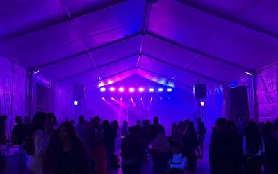 La Alameda vive una noche “terrorífica” con la “Neón Party”