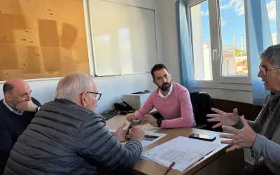 Reunión de David Ramos con responsables de la Autoridad Portuaria