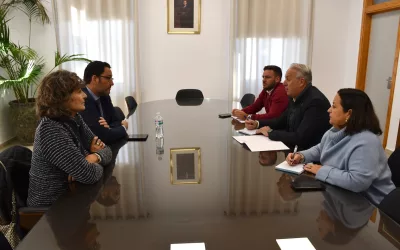 Reunión con el nuevo presidente de la patronal gaditana