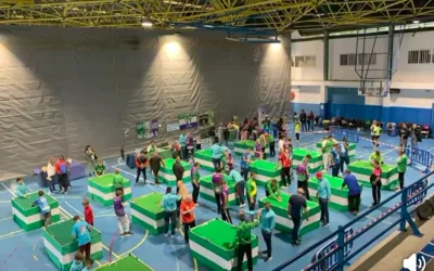 Buen papel de jugadores de Futbolchapas Campamento en Mijas