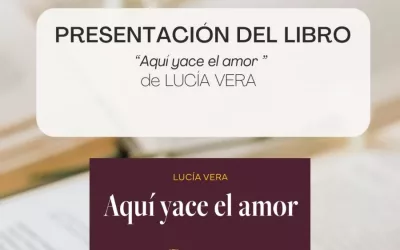Este miércoles, Lucía Vera presenta su poemario “Aquí yace el amor”