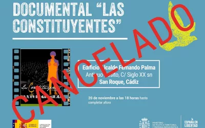 Cancelada la proyección del documental de “Las Constituyentes”