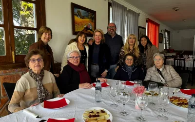 Almuerzo navideño de la asociación de mujeres de San Enrique