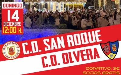 El CD San Roque vuelve a la competición este domingo con un partido en casa contra el CD Olvera