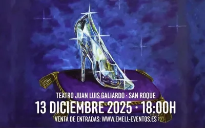 Este sábado, representación de “Cenicienta, el Musical” en el Teatro Juan Luis Galiardo