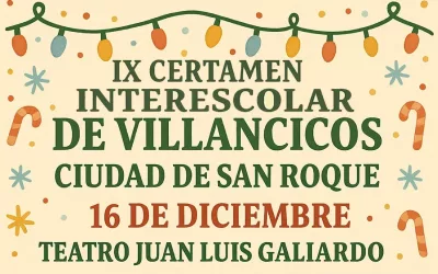 IX Certamen de Villancicos “Ciudad de San Roque”, el 16 de diciembre
