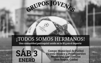 El próximo domingo 3 de enero, I Torneo de Fútbol de las hermandades de San Roque