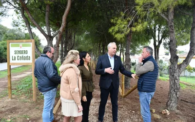 Visita al recién finalizado “Sendero La Cañada»