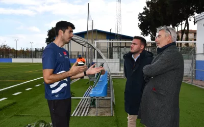 Homologación del campo de fútbol Manuel Mateo, de Puente Mayorga