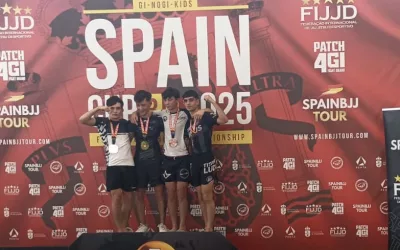Evan Liranzo, subcampeón de España de Jiu Jitsu en peso ligero